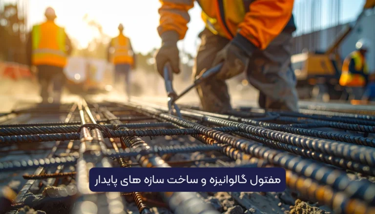 مفتول گالوانیزه و ساخت سازه های پایدار