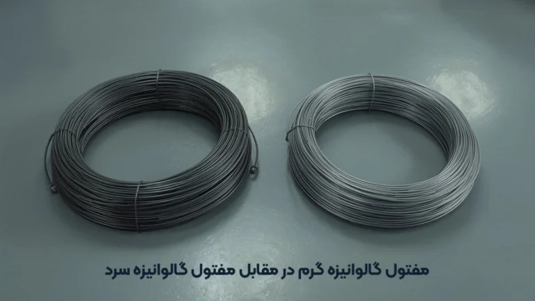 مفتول گالوانیزه گرم یا مفتول گالوانیزه سرد؟