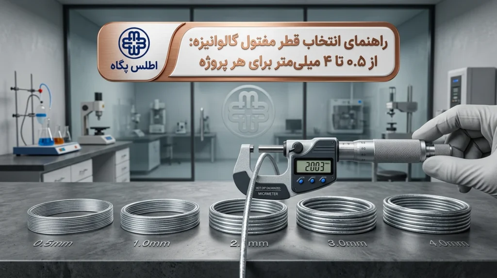 راهنمای انتخاب قطر مفتول گالوانیزه